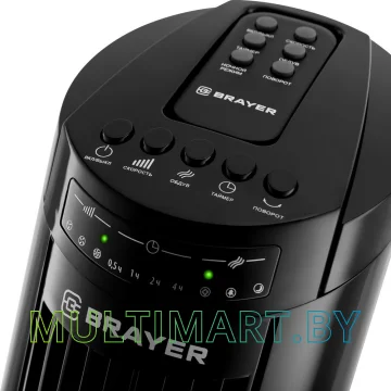 Вентилятор Brayer BR4958BK картинка 3